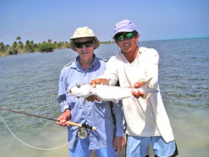 Fly Fishing for Permit in Belize - Whipray Caye Lodge