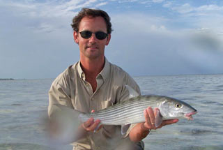 Bairs Lodge bonefishing - fly fishing Bahamas