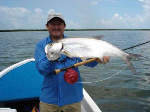 Holbox fly fishing for tarpon