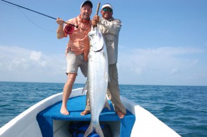 Holbox fly fishing for tarpon