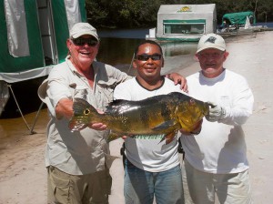 Fly Fishing the amazon ith River plate Outfitters for the best peacock bass fishing in the world.