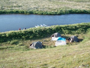 Flyfishing float trips in Alaska's Bristol Bay area fpr Rainbow trout, grayling, char and all 5 species of Pacific salmon