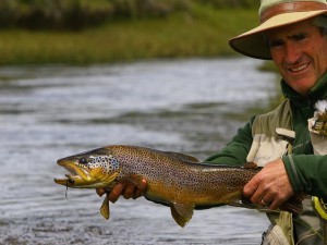 Deep in the heart of Chile's Patagonia region are hundredss of miles af spring creeks filled with big trout all within easy reach of Cinco Rios Lodge.