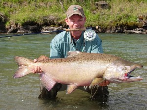 Deep in the heart of Chile's Patagonia region are hundredss of miles af spring creeks filled with big trout all within easy reach of Cinco Rios Lodge.