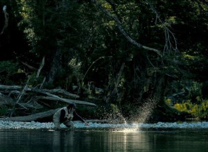 Trout fishing in Chile at El Patagon Lodge, fly fishing heaven.