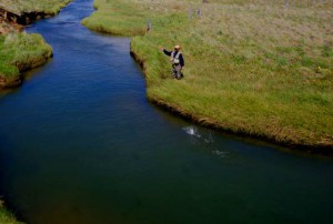 Fly fishing Chile's Estancia del Zorro for Patagonia's large brown trout 