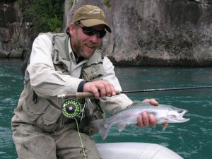 Fly Fishing Chile at Futa Lodge deep in the patagonia region, where wild trout eat dry flies with abandon