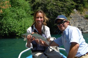 Fly Fishing Chile at Futa Lodge deep in the patagonia region where wild trout eat dry flies with abandon