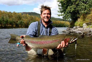 Kamchatka dry fly fishing for huge rainbows