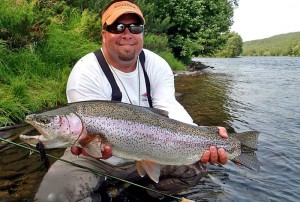 Kamchatka dry fly fishing for huge rainbows