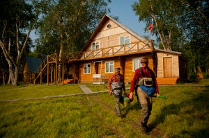 Kamchatka dry fly fishing for huge rainbows