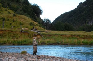 Paloma River Lodge - Fly FIshing for brown trout ifrom this small lodge in Southern Chile