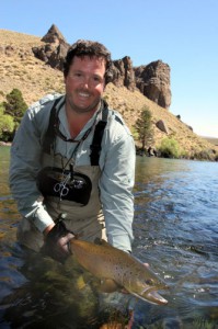 Fly Fishing the Patagonia region in Argentina for brown and rainbow trout