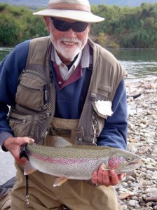 More weight in fish than his age that day