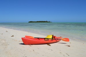 Fly Fishing for bonefish at Mangrove Cay on South Andros, Bahamas