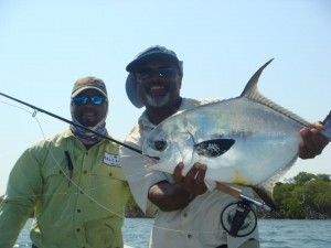 Fly Fishing for permit at Belcampo in southern Belize, fly fishing for permit at it's best!